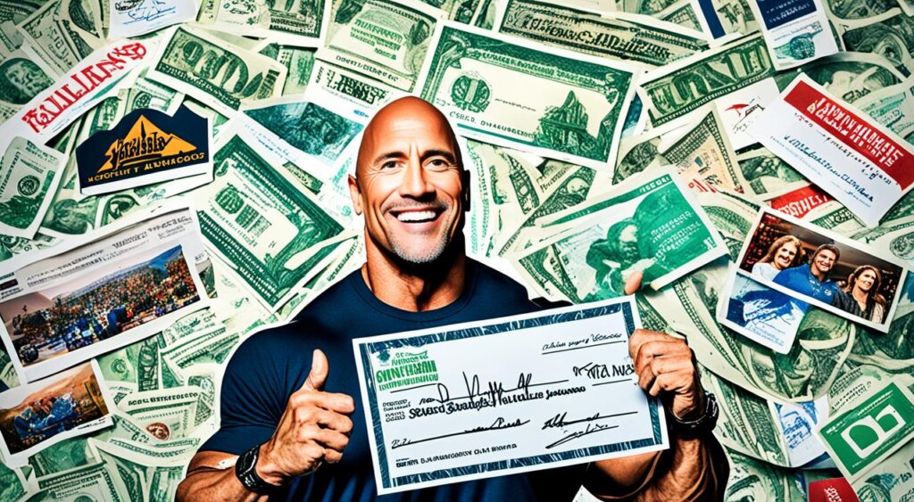 Dwayne Johnson donation image