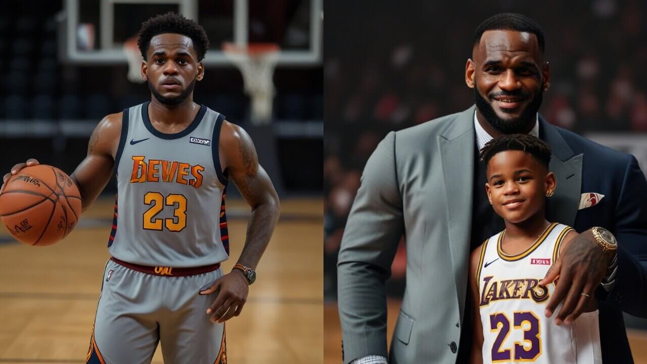 LeBron James Jr. Declares for 2024 NBA Draft, Eyes on Following His Father's Footsteps